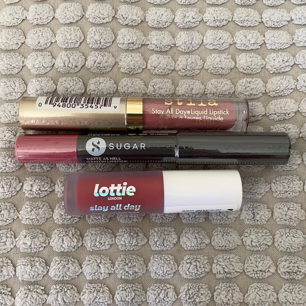 🍄3/$25🍄 3 Mini Matte Lipstick Bundle